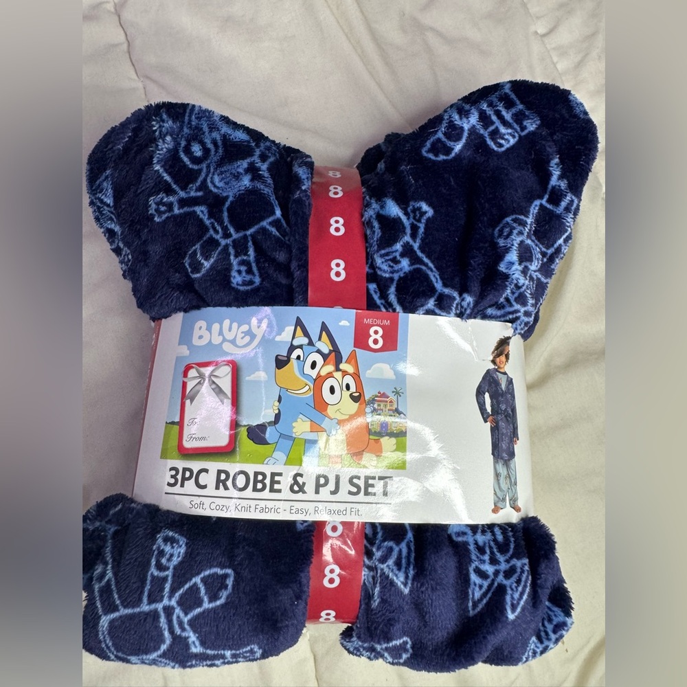Boys' 3-Piece Robe and Pajama Set